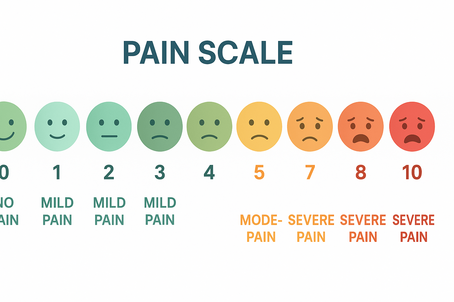 0-10-with-facial-expressions-and-color-gradients-from-green-no-pain-to-red-severe-pain