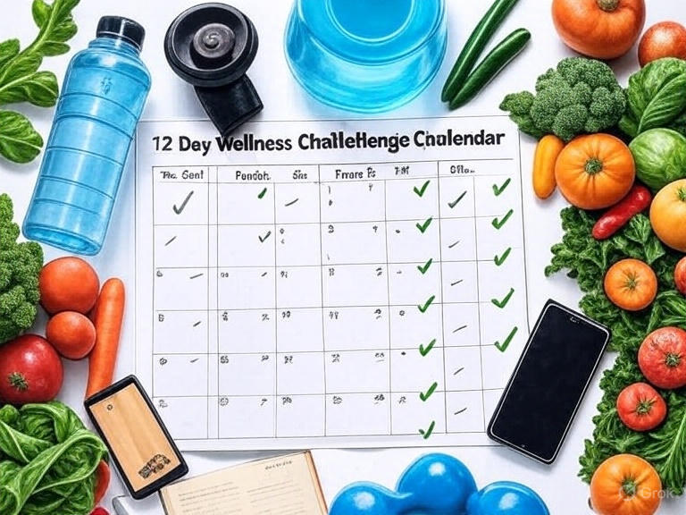 12-day-wellness-challenge-with-checkmarks