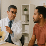 Professional-medical-setting-showing-spine-model