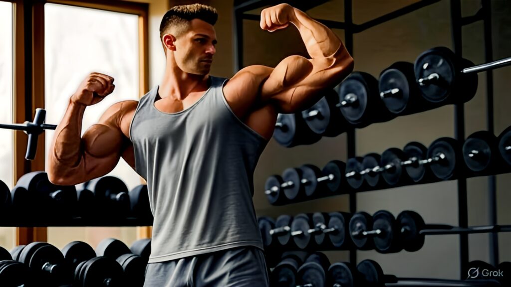 a-person-showcasing-their-biceps-and-triceps