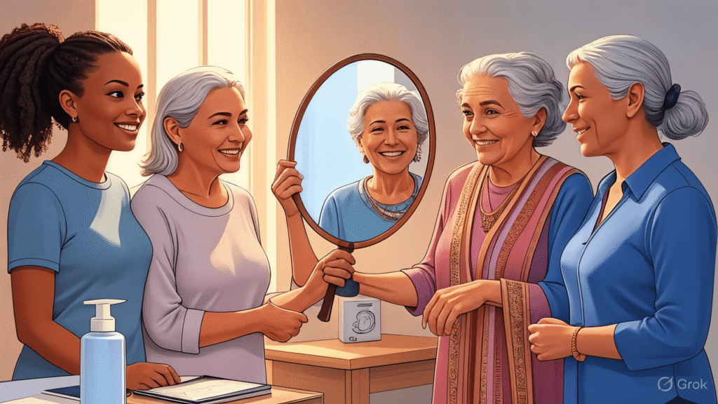 confident-woman-in-her-40s-or-50s-standing-in-a-serene