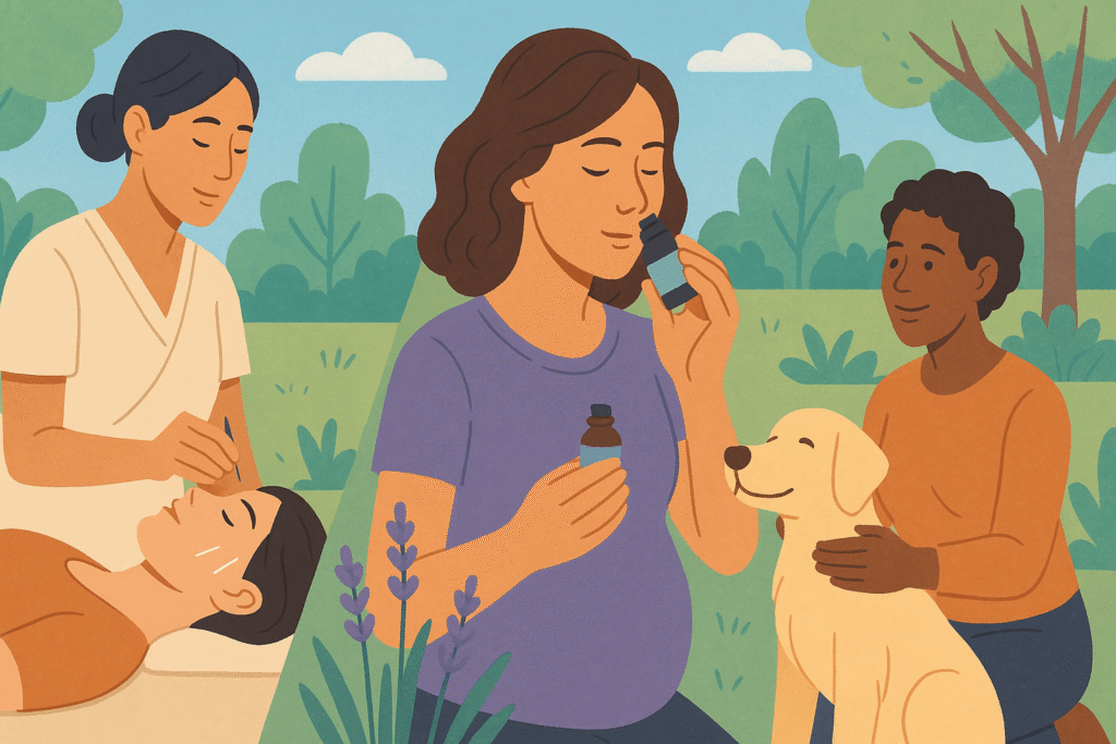 serene-outdoor-setting-with-a-person-receiving-acupuncture