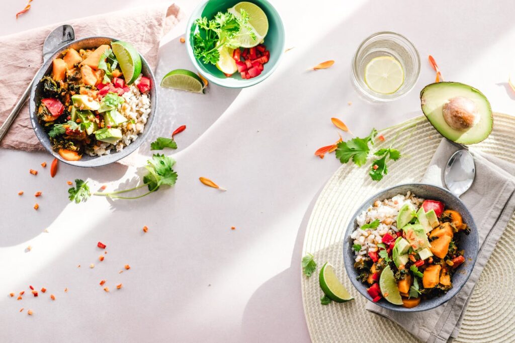 Vegetable-Salad-in-Bowls