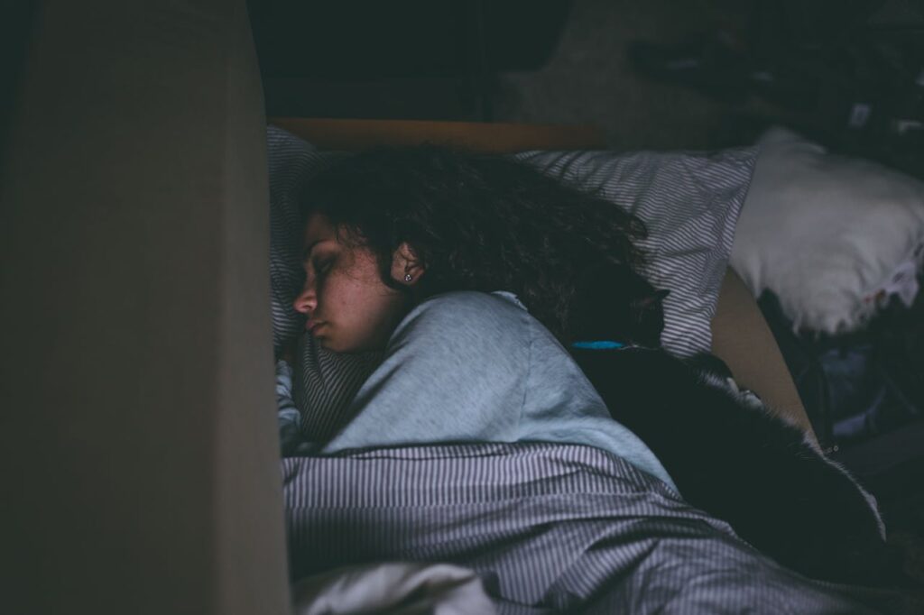 Woman-Sleeping