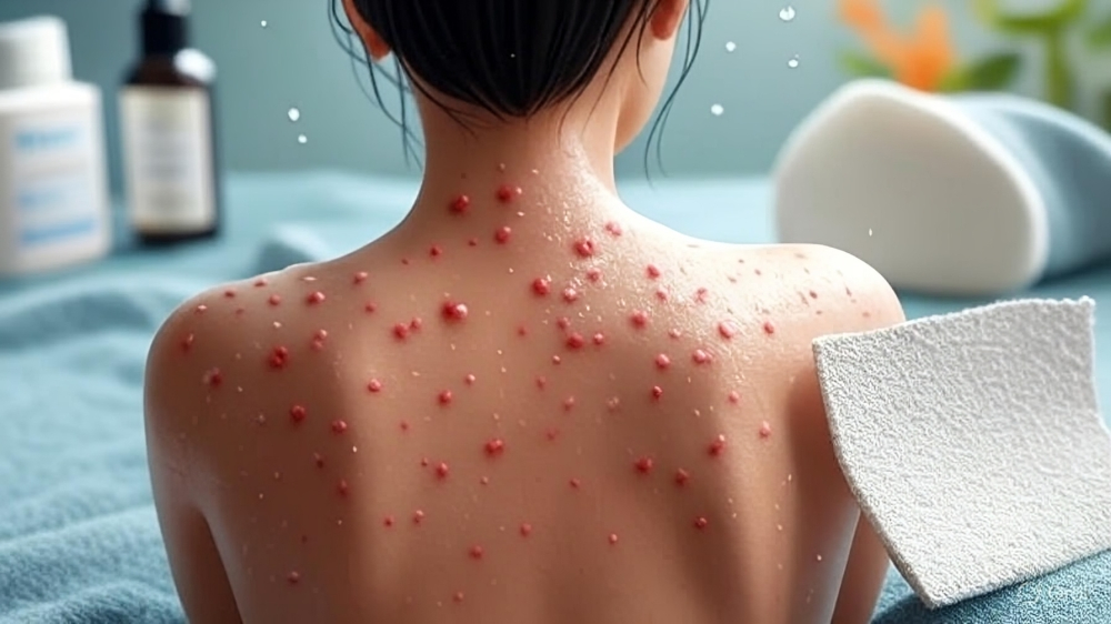 human-back-with-red-and-white-acne-lesions