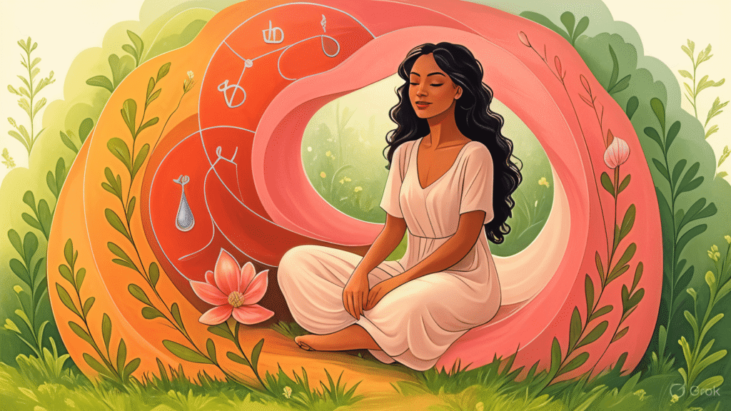 woman-in-a-serene